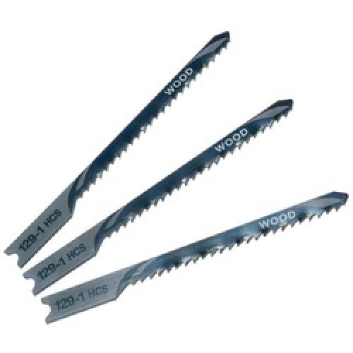 JIGSAW BLADE WOOD SCROLL CUTTING 20MM PACK 3 X23003 B&D Twiggs